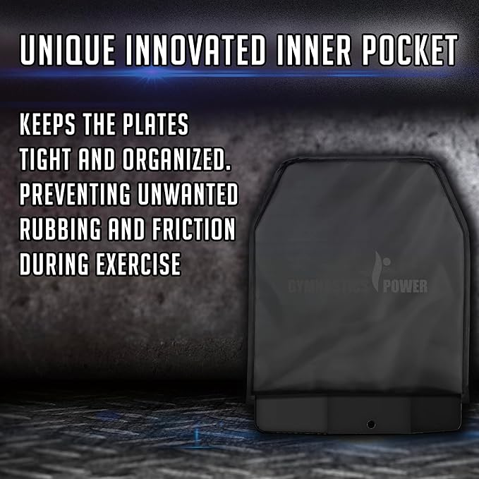 Weighted Vest 6lb, 10lb, 12lb, 25lb, 35lb, 45lb, 60lb Removable Iron Weights for Men and Women Workout for Calisthenics and Fitness Sport Training