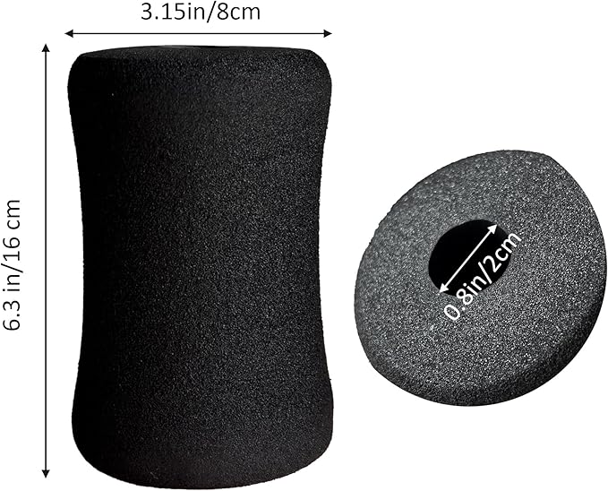 Foam Foot Pads Rollers Set of a Pair