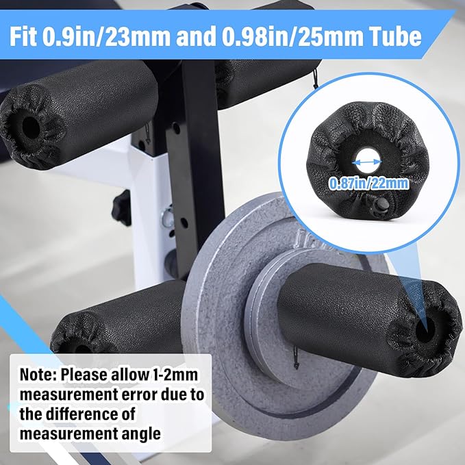 4 Pcs Foam Foot Pads Foam Roller Pad Equipments(7 x 3.5 x 0.8 Inches)