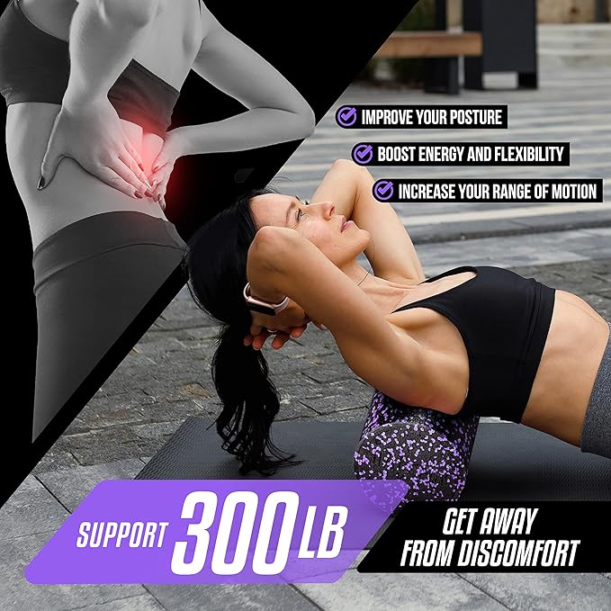Yes4All High-Density Foam Roller for Back Pain Relief 12, 18, 18, 24, 24, 36 36 inch