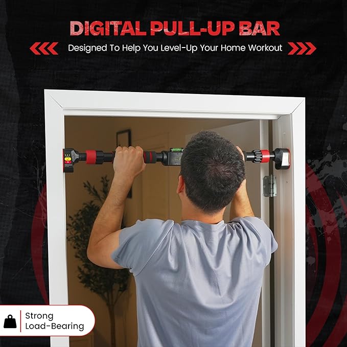 Pull Up Bar for Doorway - Adjustable Doorway 30-40 Inches 330 lbs,