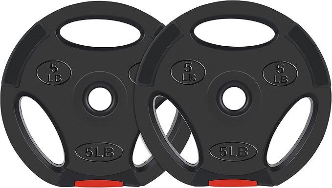 Signature Fitness Vinyl Standard 1-Inch Plate Weight Plate
