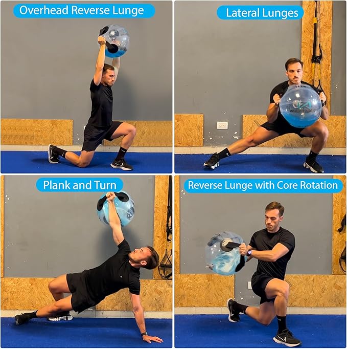 Large Aqua Bag for Workout - 15 to 60 LB
