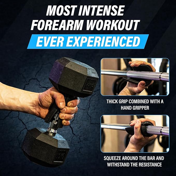 Vikingstrength Grip strength trainer Thick Grip - Combines