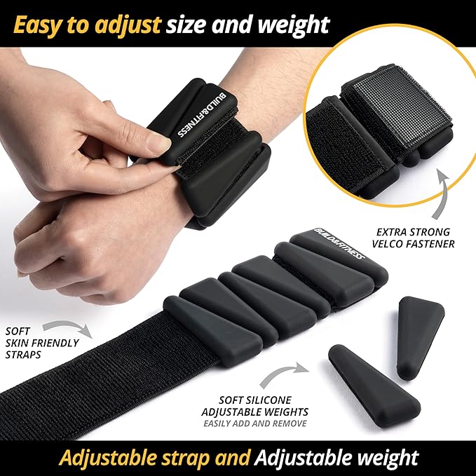 Wrist & Ankle Weights 2 (1lb (1lb or 2lb each 1kg or 2kg total).