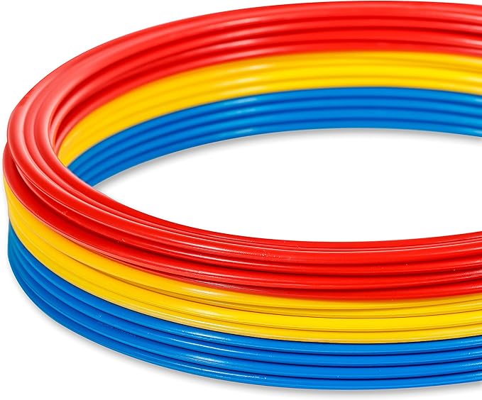 Speed & Agility Training Rings - Set of 12 by