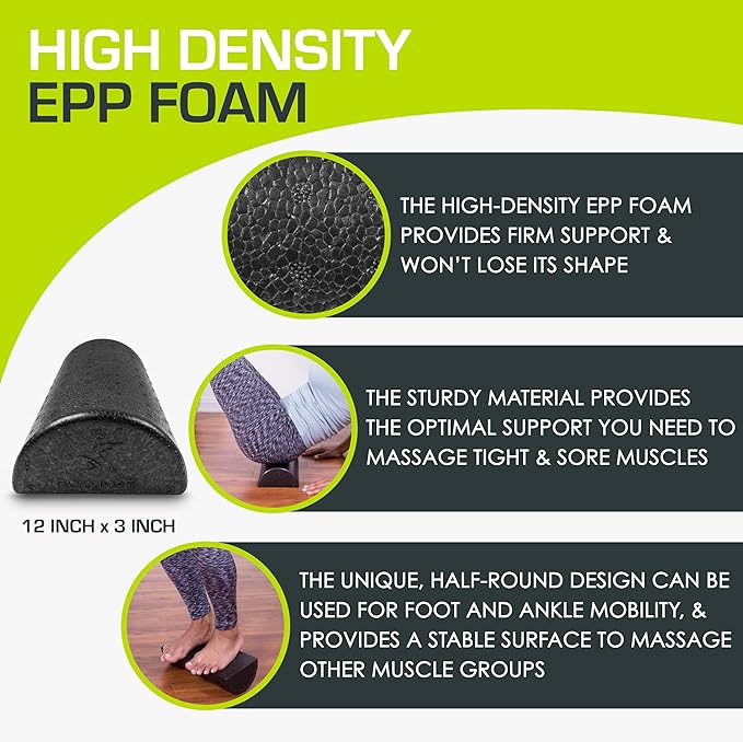 ProsourceFit High Density Foam Rollers 18 - inches