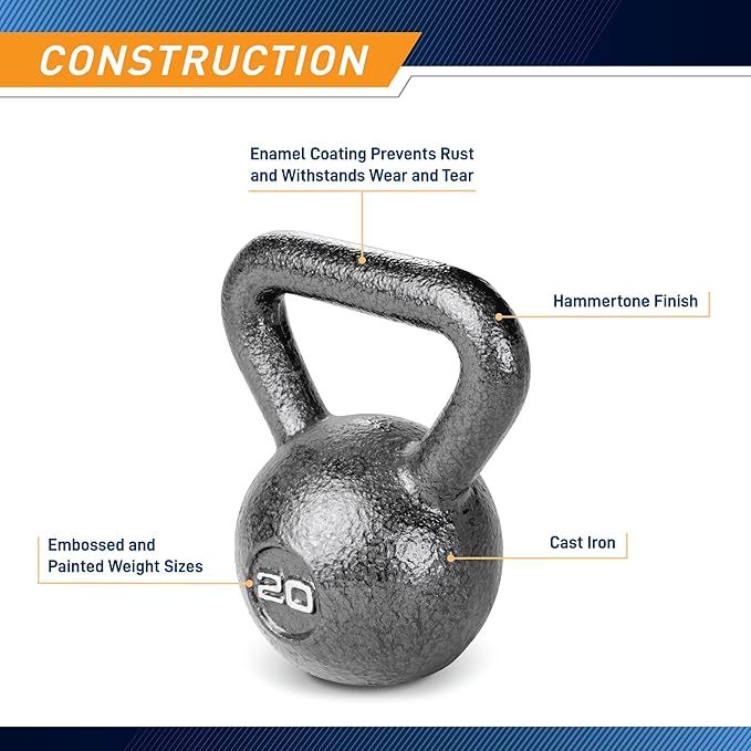 Marcy Hammertone Kettle Bells - 10 to 55 lbs. HKB Workout Weights