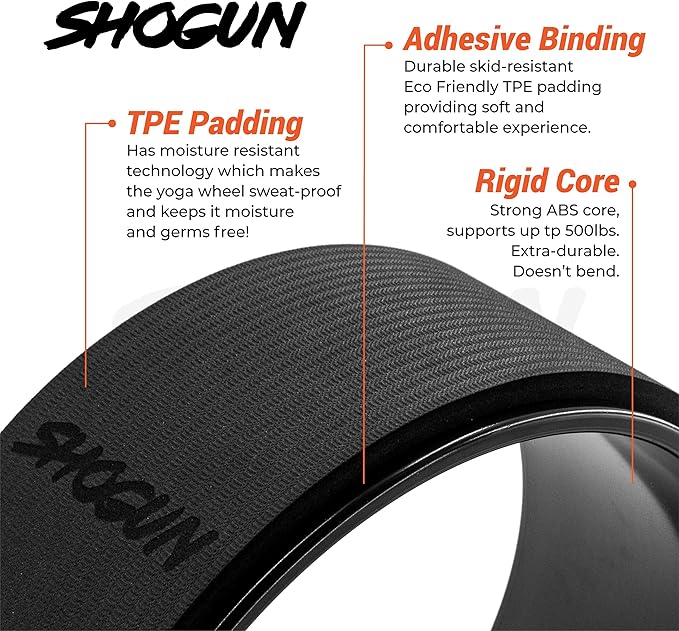 Shogun Yoga Wheel Roller for Back Pain Relief