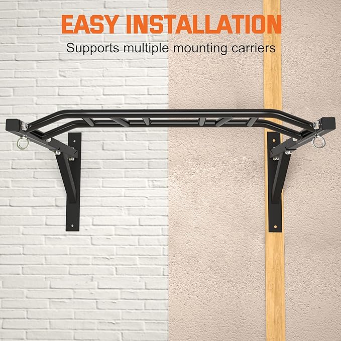 Pull Up Bar Wall Mounted 600 Lbs,