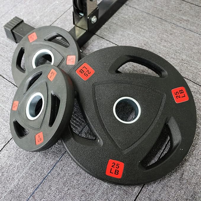 Signature Fitness Olympic 2-Inch Cast Iron Plate Weight