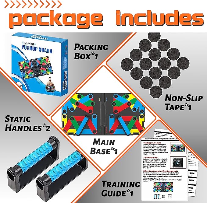 Solid Push Up Board 15 in 1 Home