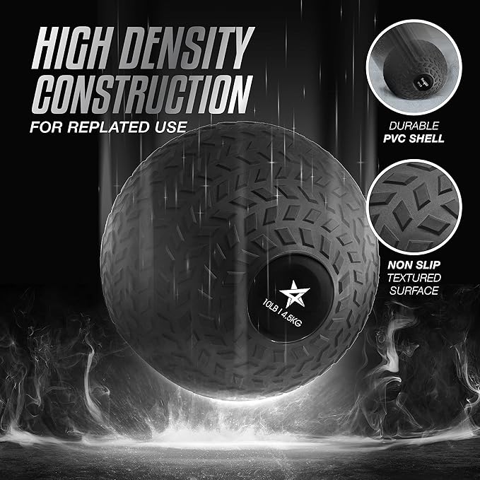Yes4All Slam Balls Upgraded 10-12lb Medicine