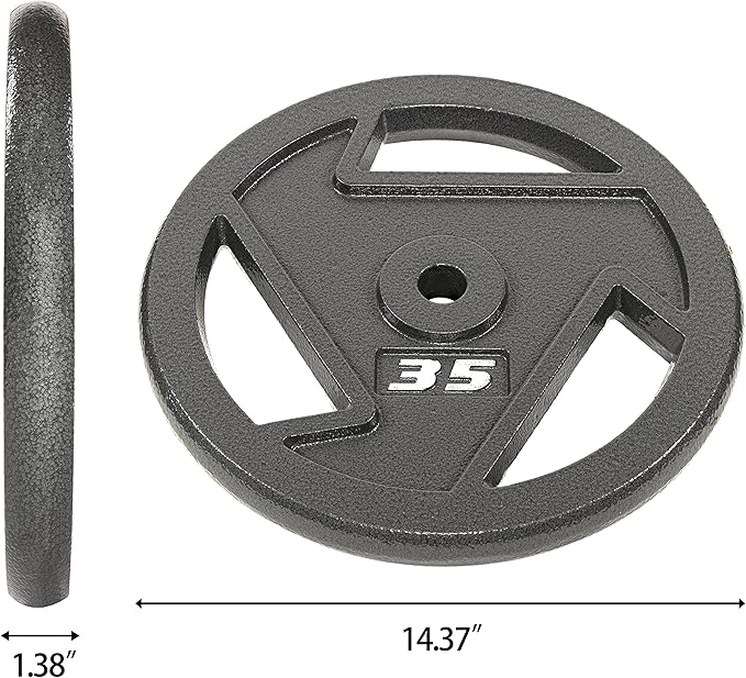Signature Fitness Cast Iron Plate Weight Plate