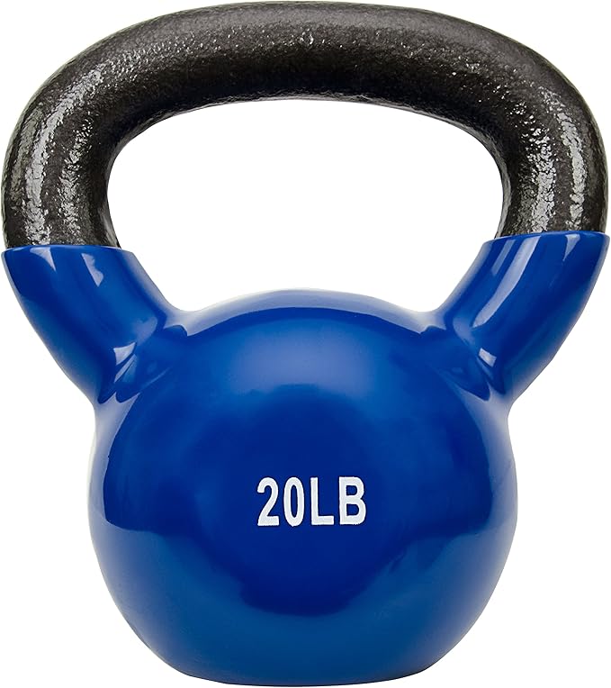 Sunny Health & Fitness Vinyl Coated Kettlebell
