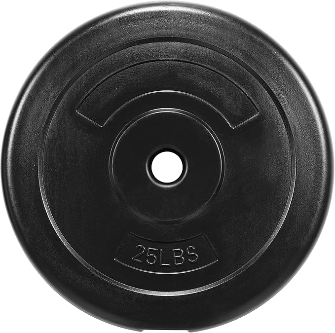 Signature Fitness Vinyl Standard 1-Inch Plate Weight Plate