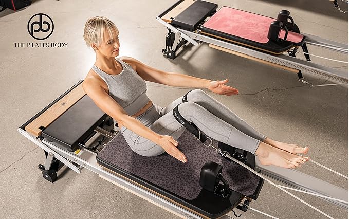 Pilates Body Pilates Reformer Mat – Fits Merrithew, Allegro, Balanced Body, Aeropilates machines – Clean, non-slip, sweat-wicking mat accessory - Reformer accessories equipment