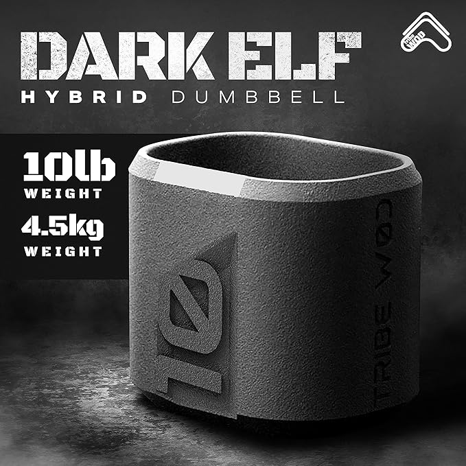 Tribe WOD Dark Elf Hybrid Dumbells 10-35lb - 1)