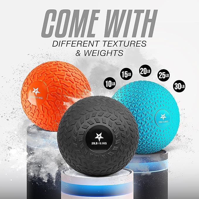 Yes4All Slam Balls Upgraded 10-12lb Medicine