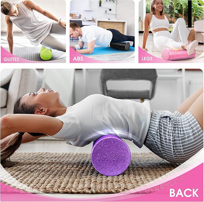 Yes4All High-Density Foam Roller for Back Pain Relief 12, 18, 18, 24, 24, 36 36 inch