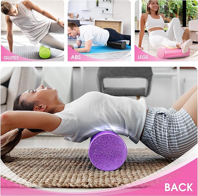 Yes4All High-Density Foam Roller for Back Pain Relief 12, 18, 18, 24, 24, 36 36 inch