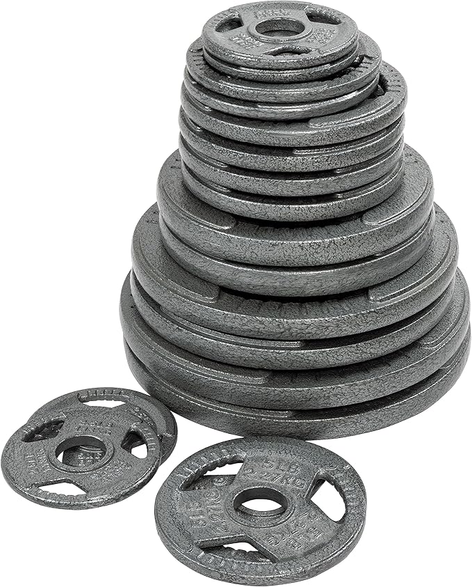 Signature Fitness Olympic 2-Inch Cast Iron Plate Weight