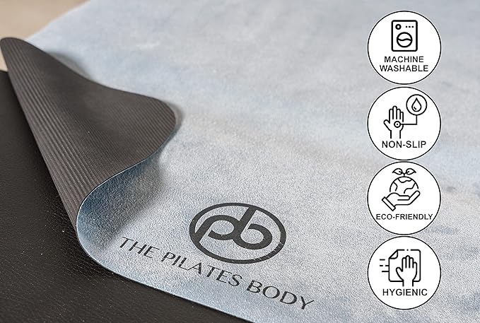 Pilates Body Pilates Reformer Mat – Fits Merrithew, Allegro, Balanced Body, Aeropilates machines – Clean, non-slip, sweat-wicking mat accessory - Reformer accessories equipment