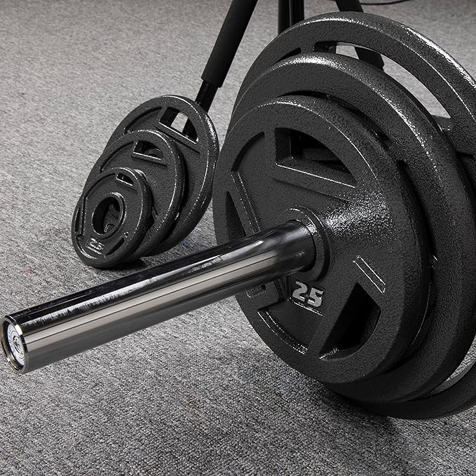 Signature Fitness Olympic 2-Inch Cast Iron Plate Weight