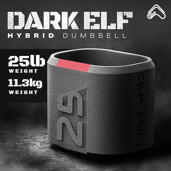 Tribe WOD Dark Elf Hybrid Dumbells 10-35lb - 1)