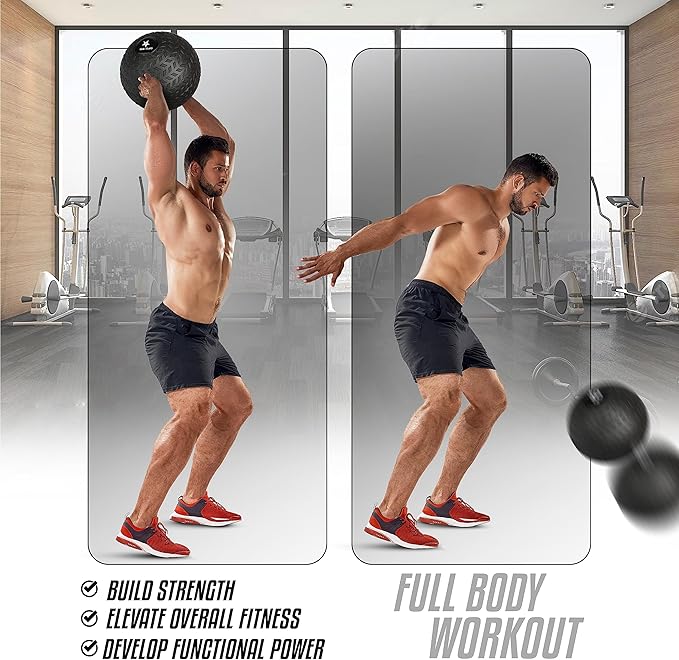 Yes4All Slam Balls Upgraded 10-12lb Medicine