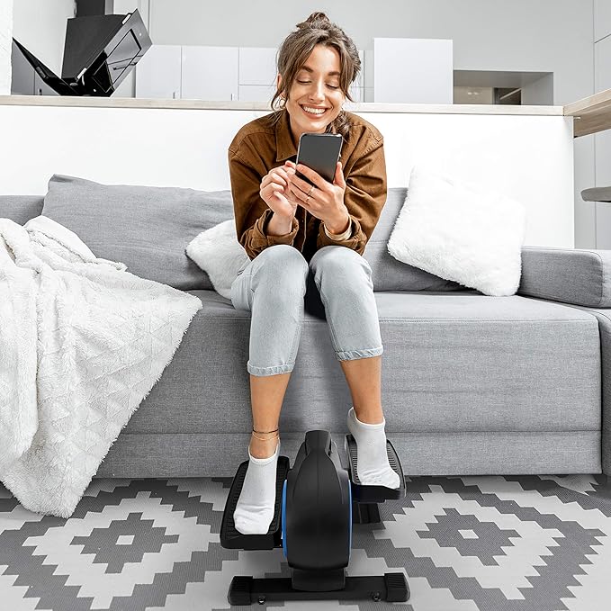 SereneLifeStanding Vibration Fitness Machine - Vibrating Platform Exercise & Workout Trainer with Adjustable Speed