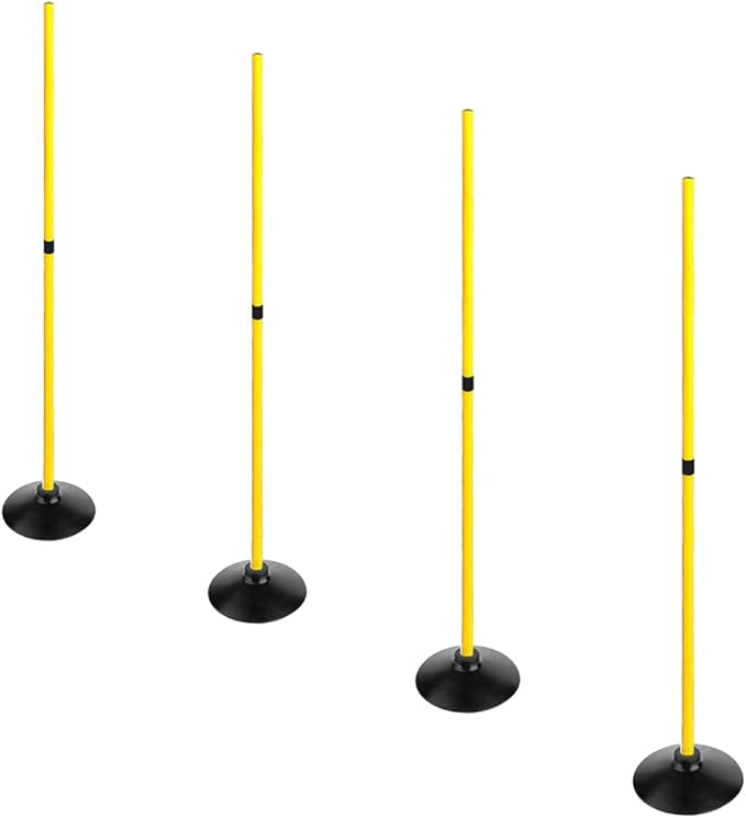 Soccer Agility Poles Set Detachable Sports Trainning Speed