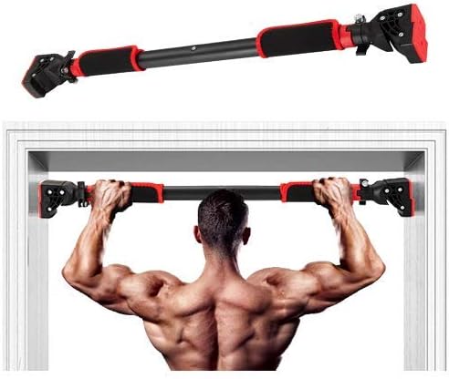 Pull Up Bar - Safe Locking Home Doorway 29.5 to 37.5 Inches