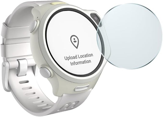 myFirst Kids Smart Watch R2 & Screen Protector Bundle Set - Nougat White