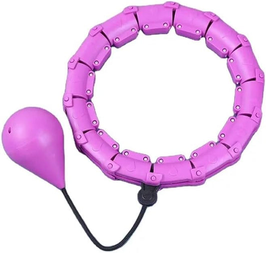 Smart Weighted Hula Hoop for Adults and Children 24 Detachable 2 in 1 Exercise