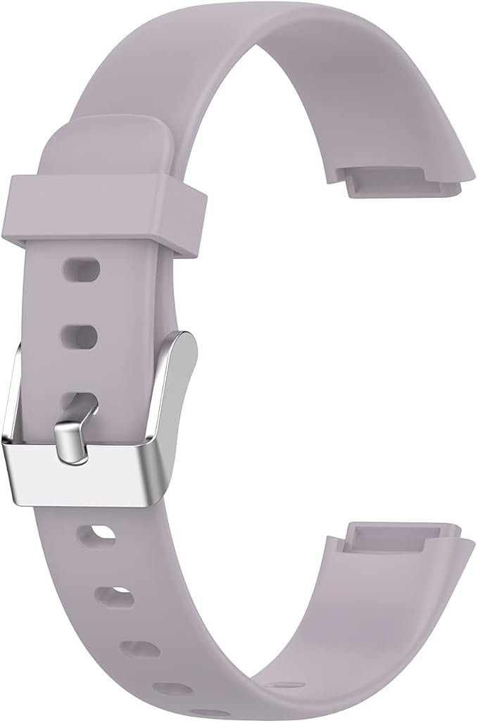 Fit for Fitbit Luxe Bands, Adjustable Soft Silicone Replacement Watch Band Straps Wristbands Bracelet Fit for Fitbit Luxe Fitness and Wellness Tracker for Women Men