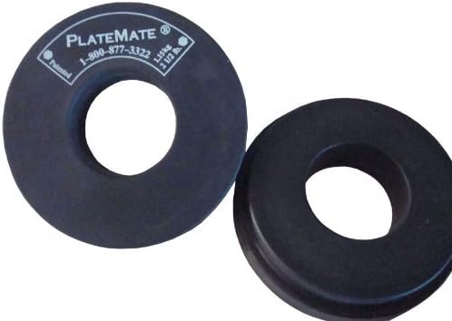 Microload Pair 2 1/2 lb. Magnetic Donut Weights (5 lb.