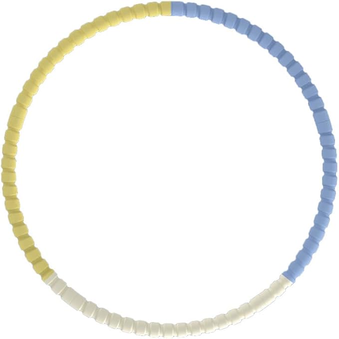 Fitness exercise weighted hoop: exercise hoop