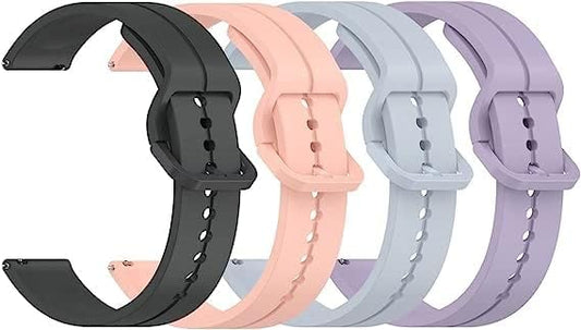 RuenTech Compatible with LOJUSIMEH Smart Watch Band Women&Men, Soft Silicone Waterproof Sport Strap Replacement Wristbands for LOJUSIMEH 1.9" Smartwatch Fitness Tracker