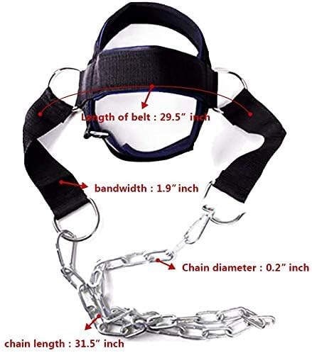 Fitness Neck Head Harness Neck Training Weight Lifting
