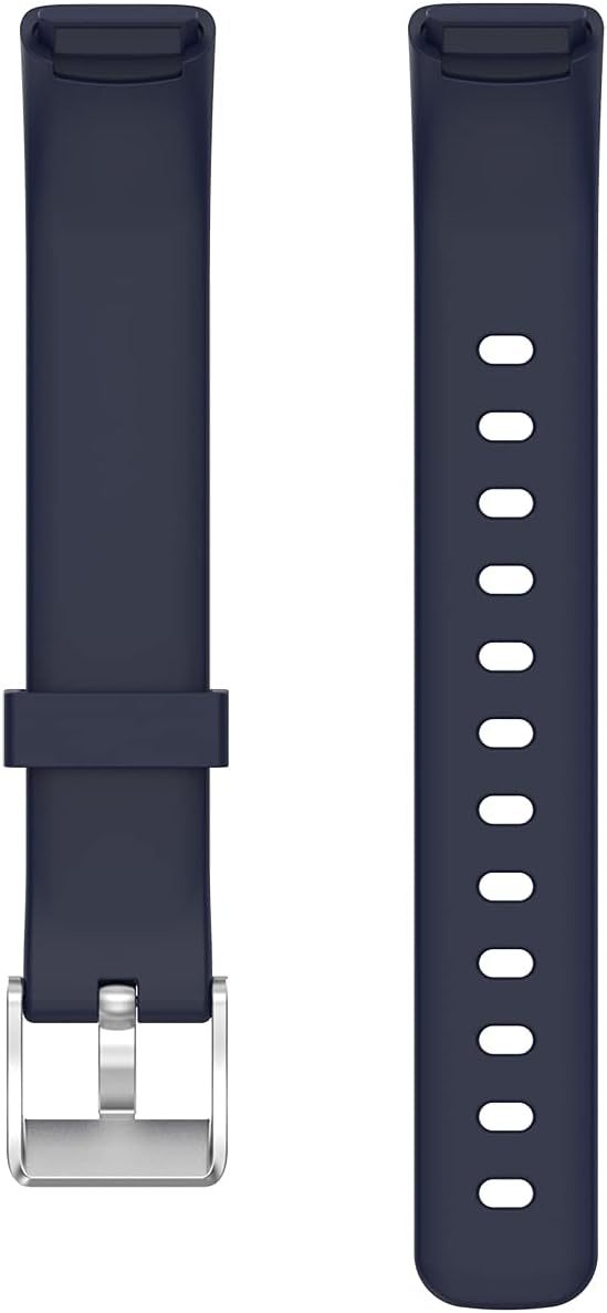 Fit for Fitbit Luxe Bands, Adjustable Soft Silicone Replacement Watch Band Straps Wristbands Bracelet Fit for Fitbit Luxe Fitness and Wellness Tracker for Women Men