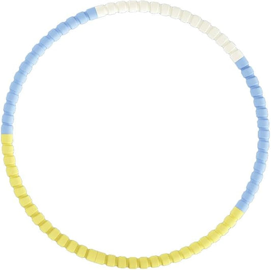 Fitness exercise weighted hoop: exercise hoop