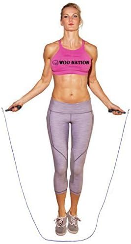 WOD Nation Adjustable Speed Jump Rope For Men