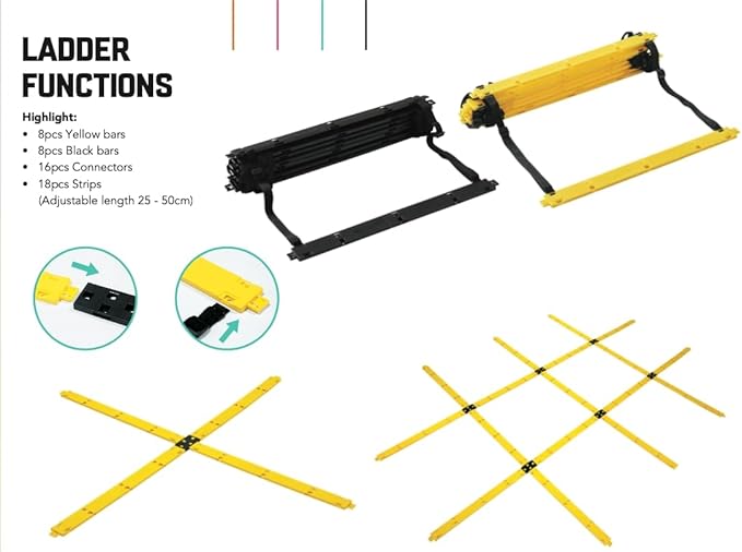 EXALTER Agility & Fitness Equipment Set for Training Coordination