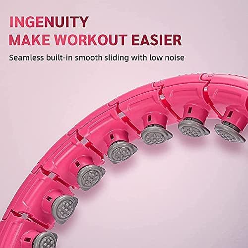 Smart Weighted Hula Hoop 3-in-1 Quick 24 Detachable (33"-46")