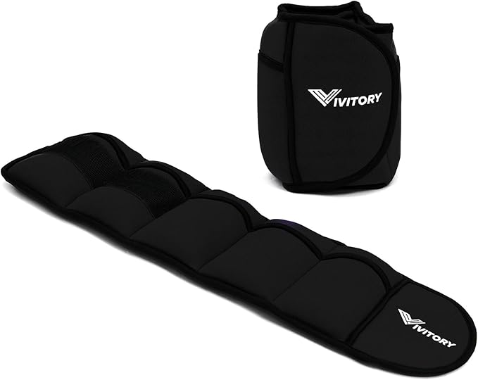 Vivitory Adjustable Ankle Weights for Women & Men 2 to 10 Lbs,