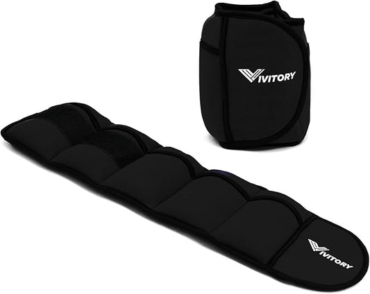 Vivitory Adjustable Ankle Weights for Women & Men 2 to 10 Lbs,