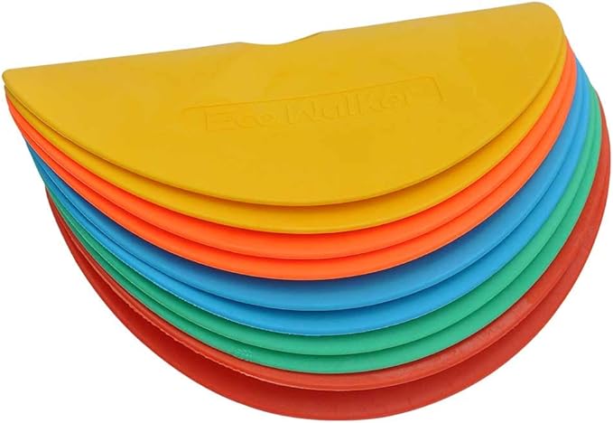 Flat Cones Spot Markers Soccer Basketball Sports Speed