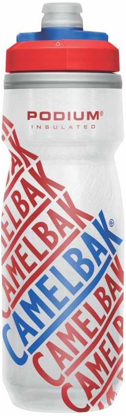 CamelBak Podium Chill Insulated Bike Water Bottle - 21oz, Race