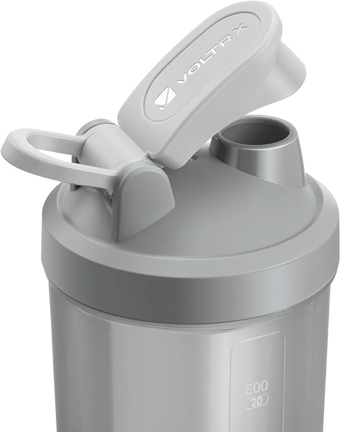 VOLTRX Protein Shaker Bottle, Merger USB C Rechargeable Electric Protein Shake Mixer, Shaker Cups for Protein Shakes and Meal Replacement Shakes, BPA Free, 24oz